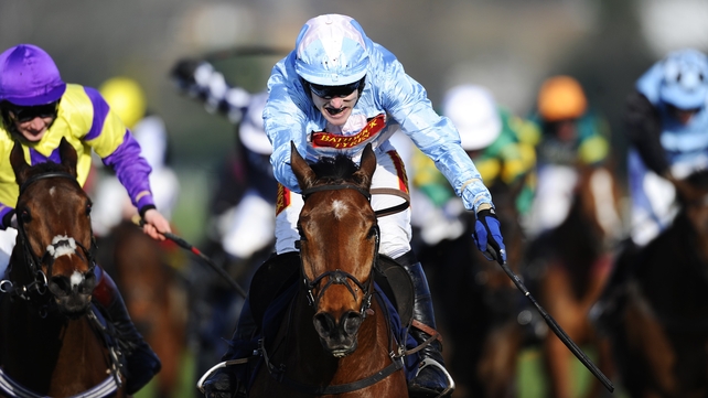 Tom Scudamore and Baltimore Rock (c) survived a stewards inquiry to land the spoils