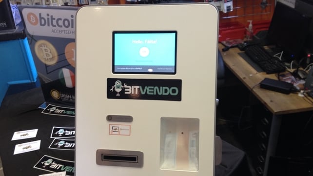 Ireland's first bitcoin ATM is now available in Dublin city centre Ireland's first bitcoin ATM is now available in Dublin city centre