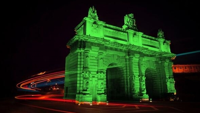Porte des bombes, Malta is one of the European buildings taking part in the initiative