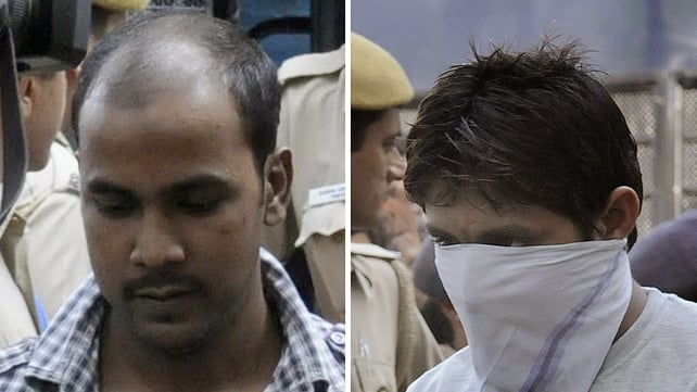 The court suspended the execution of Mukesh Singh (L) and Pawan Gupta The court suspended the execution of Mukesh Singh (L) and Pawan Gupta