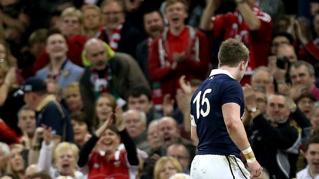 Stuart Hogg expressed remorse for the incident on the day of the match and afterwards