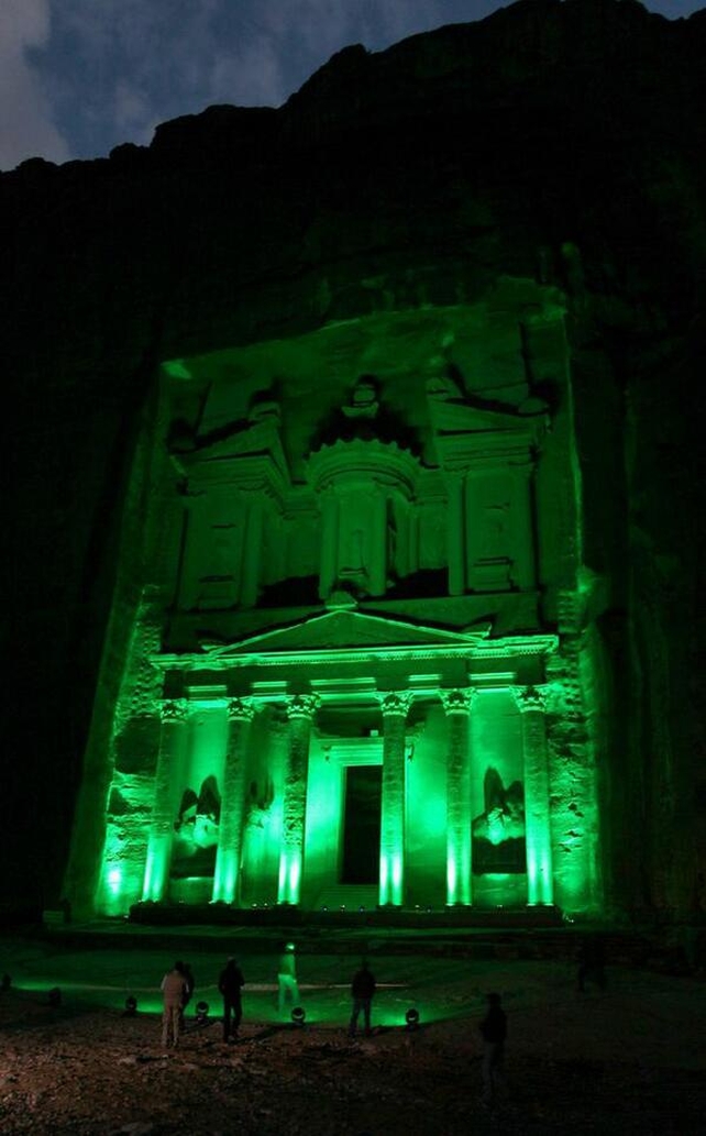 The Treasury in Petra Jordan