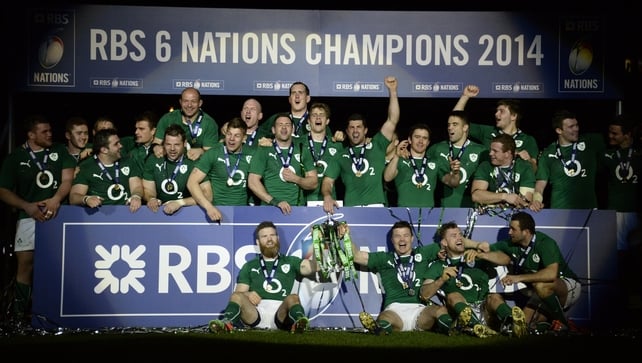 Ireland won the Six Nations Championship after beating France 22-20 in Paris Ireland won the Six Nations Championship after beating France 22-20 in Paris