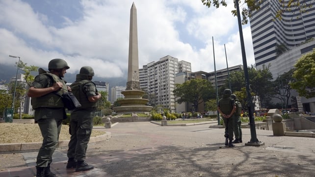 A show of force from the National Guard after the death toll from a month and a half of protests rose to 29 A show of force from the National Guard after the death toll from a month and a half of protests rose to 29