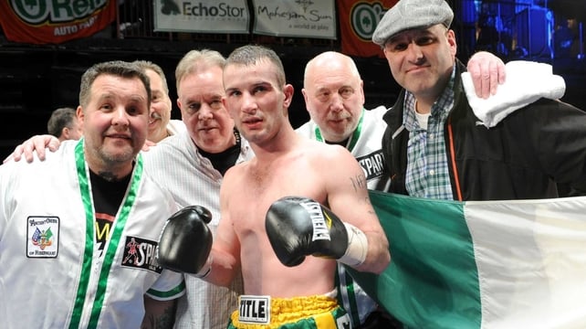 John Joe Nevin: 'It means so much to me to win on my professional debut on St Patrick's Day'