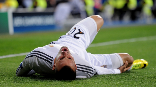 Jese was carried off just minutes into clash with Schalke