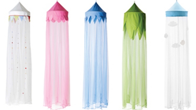 Some of the eight types of canopies that Ikea has recalled Some of the eight types of canopies that Ikea has recalled