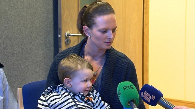 Christine Costello said she was delighted that her son had been found safe and well Christine Costello said she was delighted that her son had been found safe and well