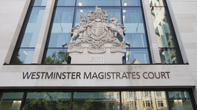 The men will appear at Westminster Magistrates Court on 15 April The men will appear at Westminster Magistrates Court on 15 April