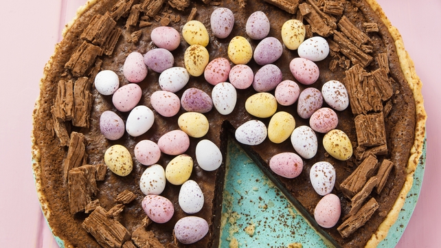 Easter Egg Chocolate Tart Easter Egg Chocolate Tart