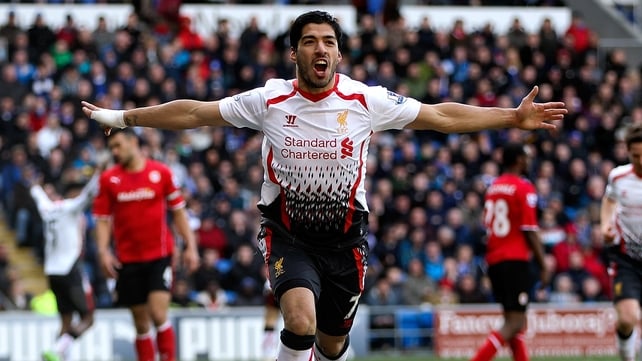 Luis Suarez is 'very happy' at Liverpool