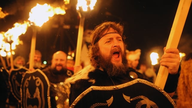 Shetland Islanders celebrate 'Up Helly Aa' in the town of Lerwick in January Shetland Islanders celebrate 'Up Helly Aa' in the town of Lerwick in January