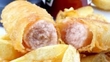 Battered sausages