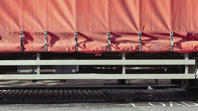 Foreign HGVs will be charged £10 (€12.10) a day when entering Northern Ireland and Britain from Tuesday, according to the IRHA Foreign HGVs will be charged £10 (€12.10) a day when entering Northern Ireland and Britain from Tuesday, according to the IRHA