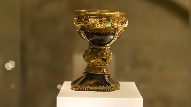 Known until now as the goblet of the Infanta Dona Urraca - daughter of Fernando I, King of Leon from 1037 to 1065 - is displayed in the Basilica of San Isidoro in Leon, northern Spain on March 31, 2014. Known until now as the goblet of the Infanta Dona Urraca - daughter of Fernando I, King of Leon from 1037 to 1065 - is displayed in the Basilica of San Isidoro in Leon, northern Spain on March 31, 2014.