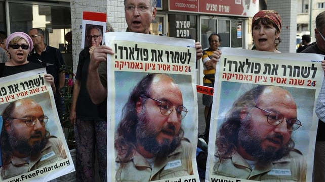 Israelis call for the release of Jewish-American spy Jonathan Pollard Israelis call for the release of Jewish-American spy Jonathan Pollard