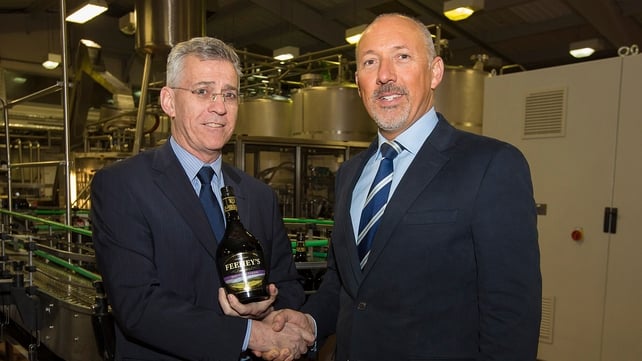 Aidan Tallon (l) First Ireland Spirits' CFO and Warren Scott from the Quintessential Brands Group Aidan Tallon (l) First Ireland Spirits' CFO and Warren Scott from the Quintessential Brands Group