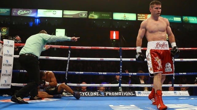 Eamonn O'Kane stopped Alvaro Gaona in impressive fashion