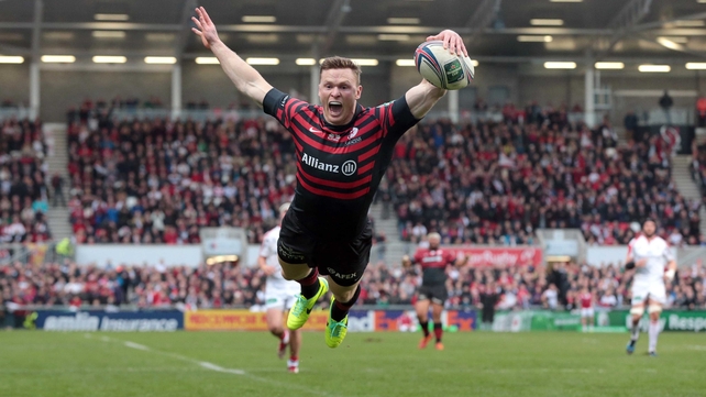 Former rugby league star Chris Ashton starts for Saracens after avoiding a Rugby Football Union misconduct charge during the week