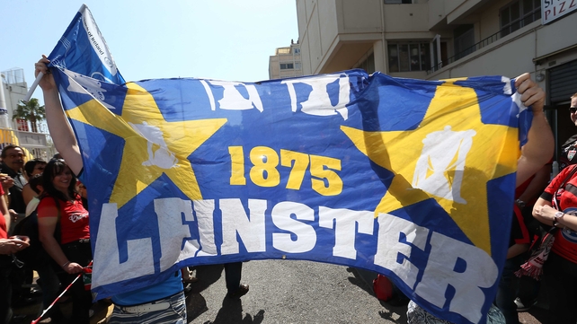 Leinster fans in Toulon ahead of today's game