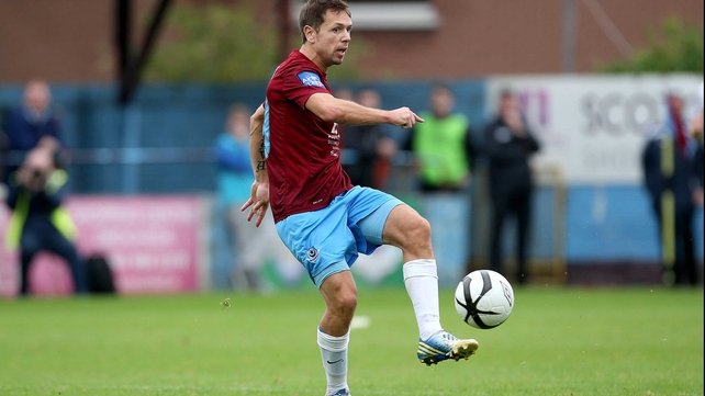 Declan O'Brien was on the scoresheet for Drogheda again