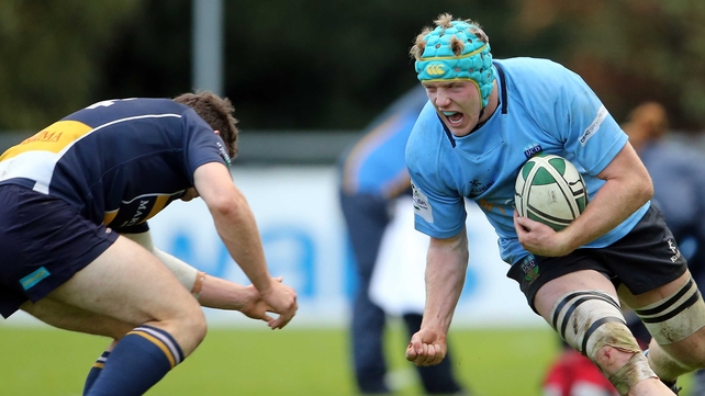 Conor Gilsenan (r) has 14 Leinster A caps