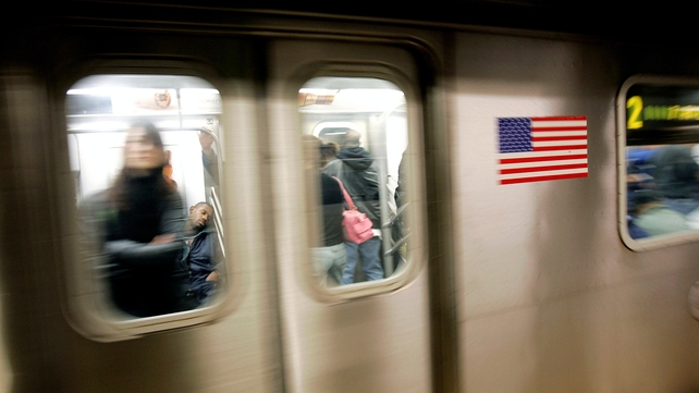 The woman accidentally fell onto the tracks at a Times Square station The woman accidentally fell onto the tracks at a Times Square station