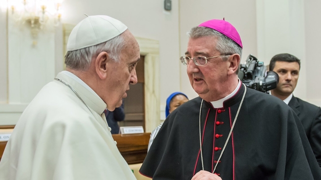 Archbishop Diarmuid Martin met Pope Francis in Rome this morning Archbishop Diarmuid Martin met Pope Francis in Rome this morning