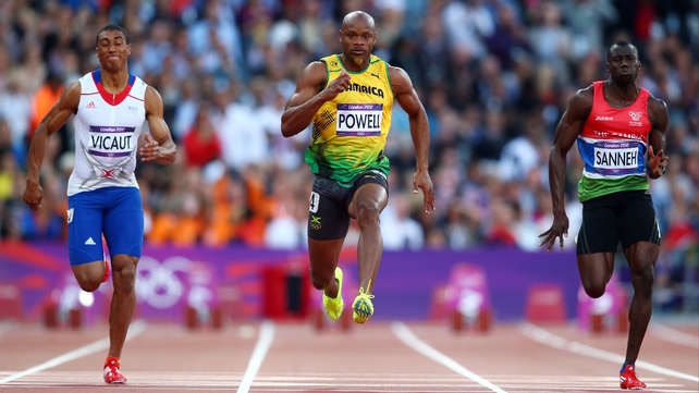 Asafa Powell tested positive for the stimulant oxilophrine