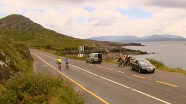 The flagship project will be the conversion of part of the disused Great Southern Railway line on the Ring of Kerry The flagship project will be the conversion of part of the disused Great Southern Railway line on the Ring of Kerry