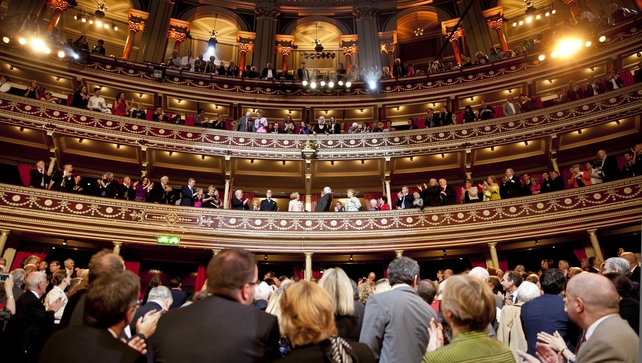 President Michael D Higgins at the Royal Albert Hall President Michael D Higgins at the Royal Albert Hall