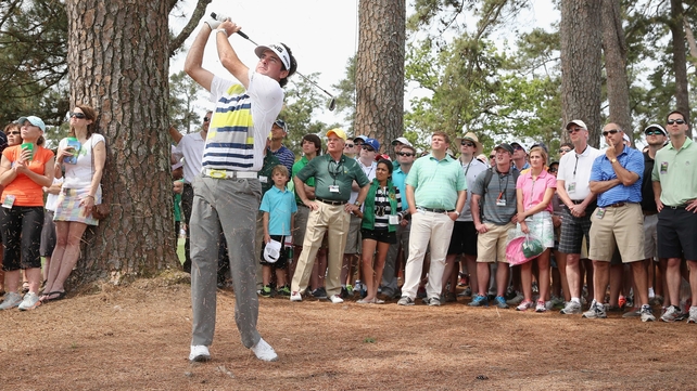 Bubba Watson made it look easy on his back nine where he recorded five birdies in a row