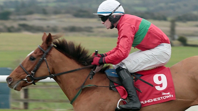 Kevin Sexton claimed the Ingard Point Mares Maiden Hurdle