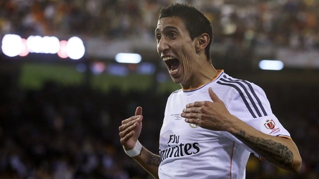Angel di Maria has been linked with a move to Manchester United