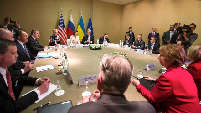 Talks took place in Geneva on the crisis in Ukraine and Russia Talks took place in Geneva on the crisis in Ukraine and Russia