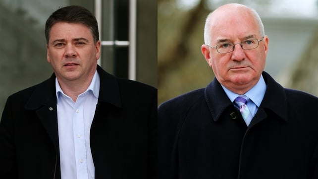 Pat Whelan and William McAteer had pleaded not guilty to the charges against them