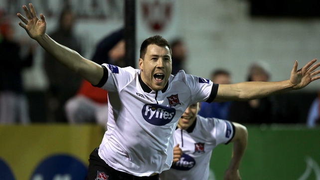 Brian Gartland opened the scoring for Dundalk in the 15th minute
