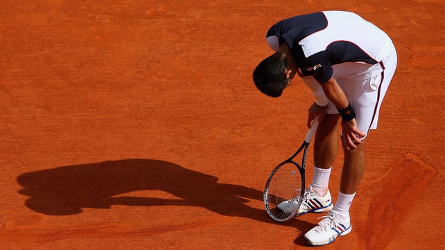 Novak Djokovic struggled in Monte Carlo