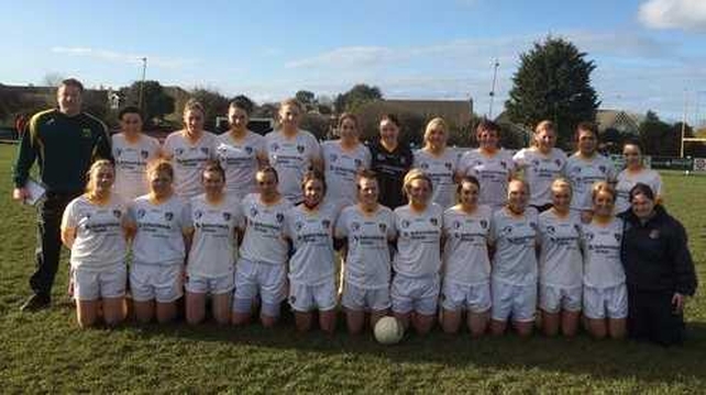 Antrim will play Roscommon in the final. Pic: Twitter @AntrimLadiesGAA