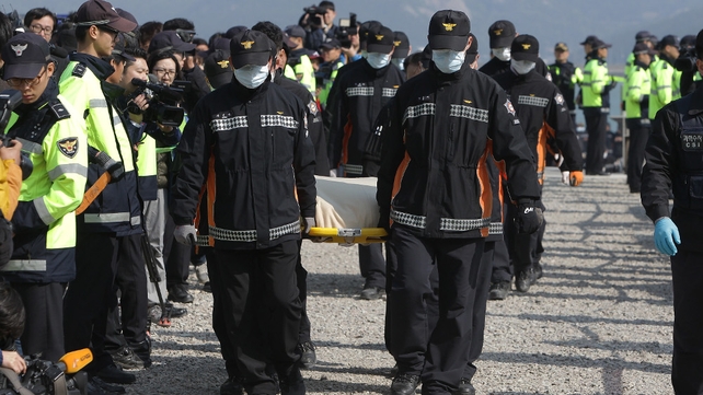 Hundreds are missing and presumed dead after the ferry sank on Wednesday Hundreds are missing and presumed dead after the ferry sank on Wednesday