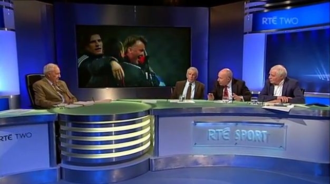 The RTÉ Soccer panel showed a fine sense of timing in a special wedding present