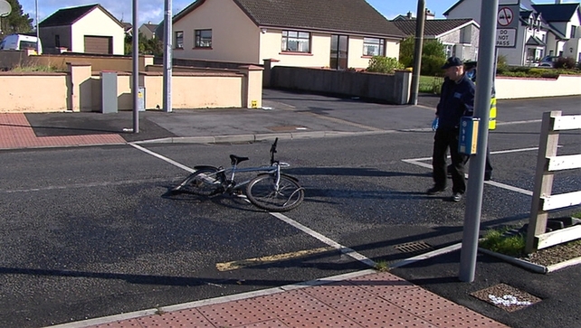 The incident happened on the Gort Road on Wednesday evening The incident happened on the Gort Road on Wednesday evening