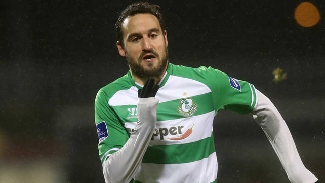 Eamon Zayed was on the scoresheet for Shamrock Rovers