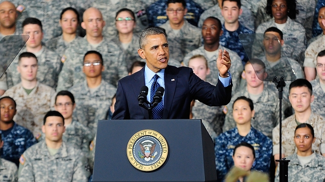 Barack Obama said the US-South Korean alliance was as 'strong as it has ever been' Barack Obama said the US-South Korean alliance was as 'strong as it has ever been'