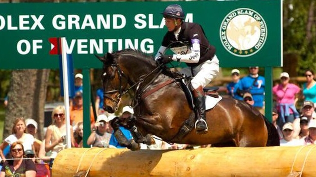 William Fox Pitt and Bay My Hero on their way to first place in Kentucky