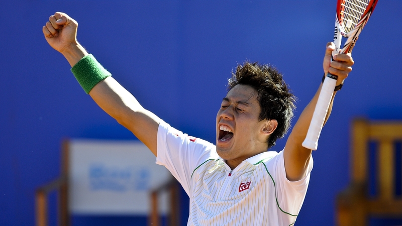 Kei Nishikori savours his moment