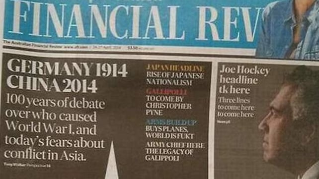 The Australian Financial Review is part of the Fairfax Media group The Australian Financial Review is part of the Fairfax Media group