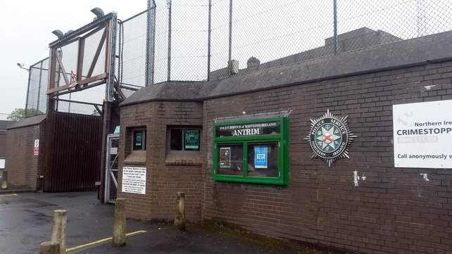 He was released from Antrim Police Station pending a report being sent to the Public Prosecution Services He was released from Antrim Police Station pending a report being sent to the Public Prosecution Services