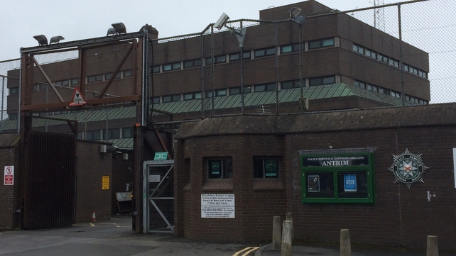 Man is being questioned at Antrim police station Man is being questioned at Antrim police station