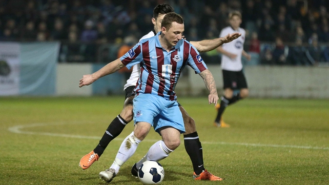 Gary O'Neill had give Drogheda United the lead